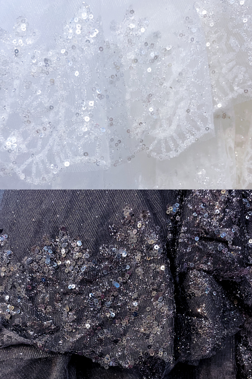 Off Shoulder Embellished Glitter Sweetheart Layered Skirt Long Prom Dress ACTM1012