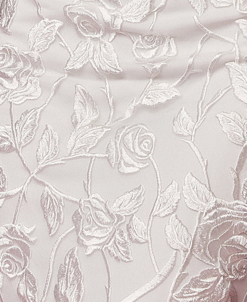 Off-Shoulder Lace Floral Wedding Gown NXC439W