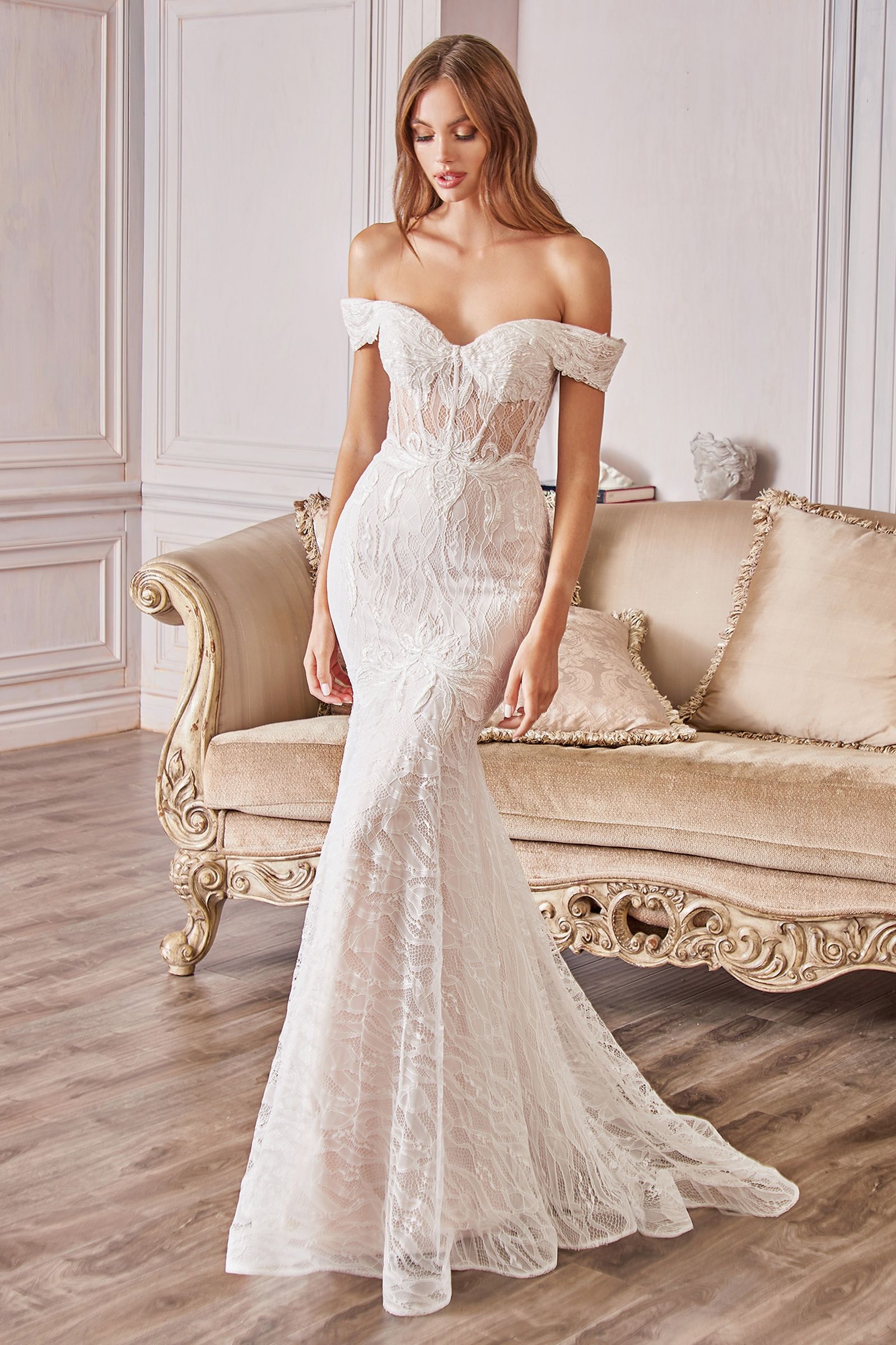 JOLIE LACE BRIDAL GOWN CDA0666W
