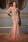 STRAPLESS MERMAID GOWN CDCB116