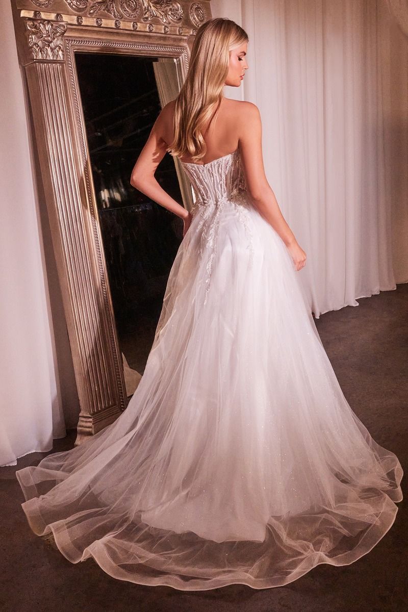 STRAPLESS BRIDAL BALL GOWN CDCD0230W