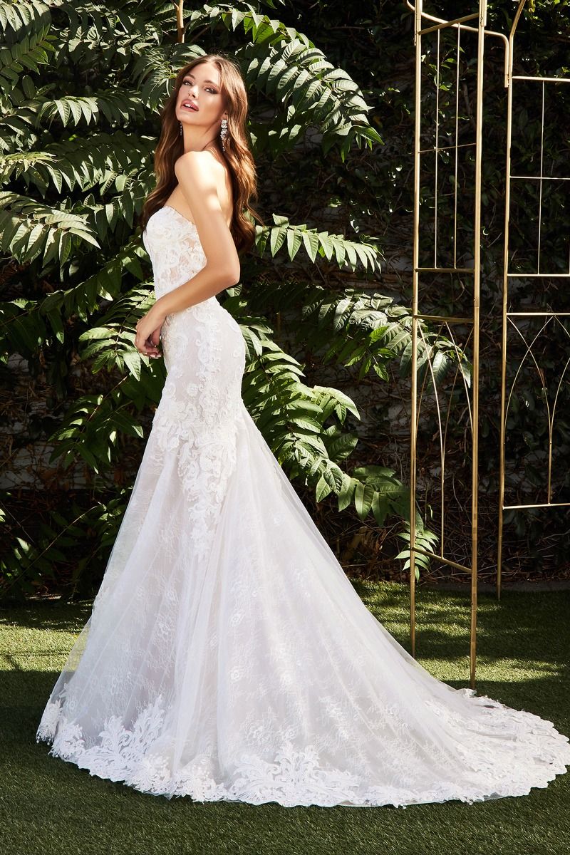 STRAPLESS WEDDING GOWN CDCD928