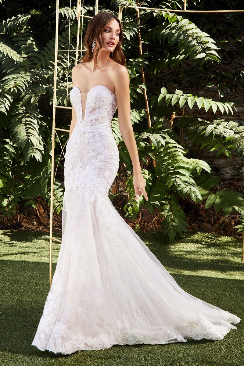 STRAPLESS WEDDING GOWN CDCD928