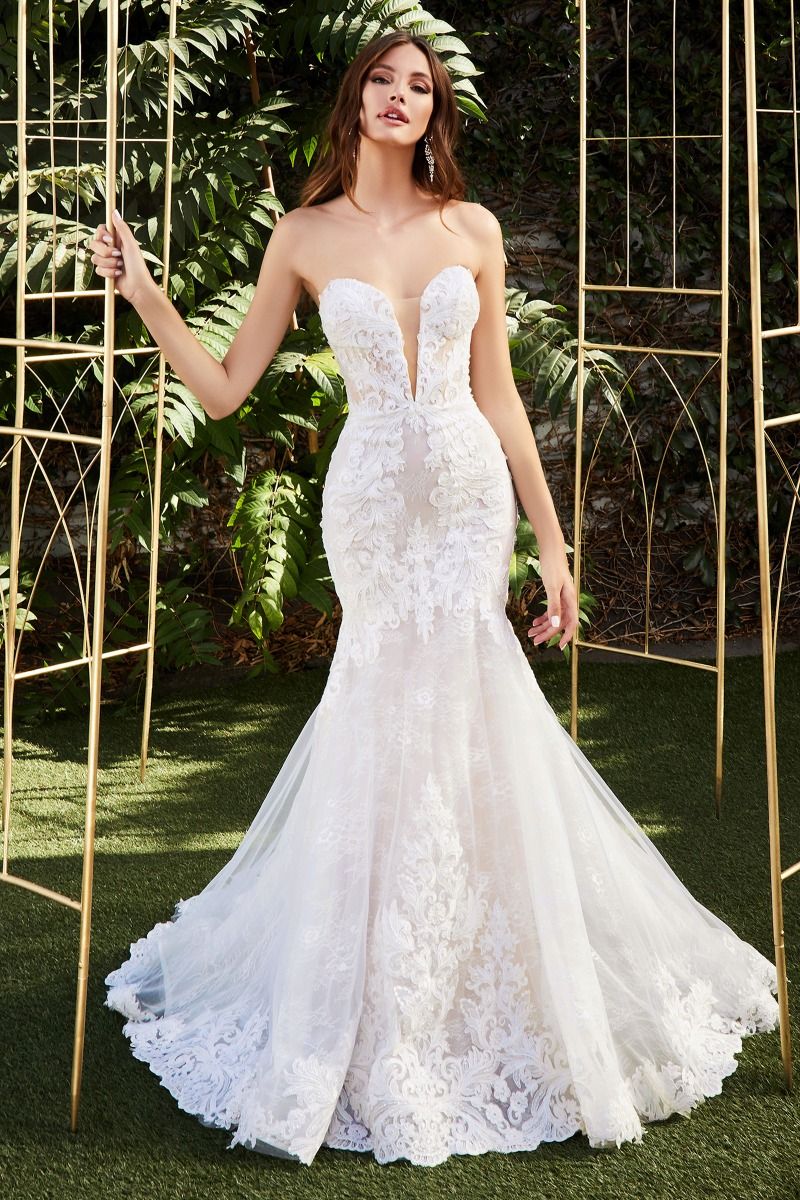 STRAPLESS WEDDING GOWN CDCD928