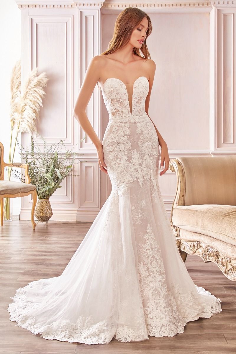 STRAPLESS WEDDING GOWN CDCD928
