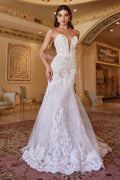 STRAPLESS WEDDING GOWN CDCD928