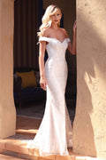 Off-the-shoulder Bridal Gown CDCD929