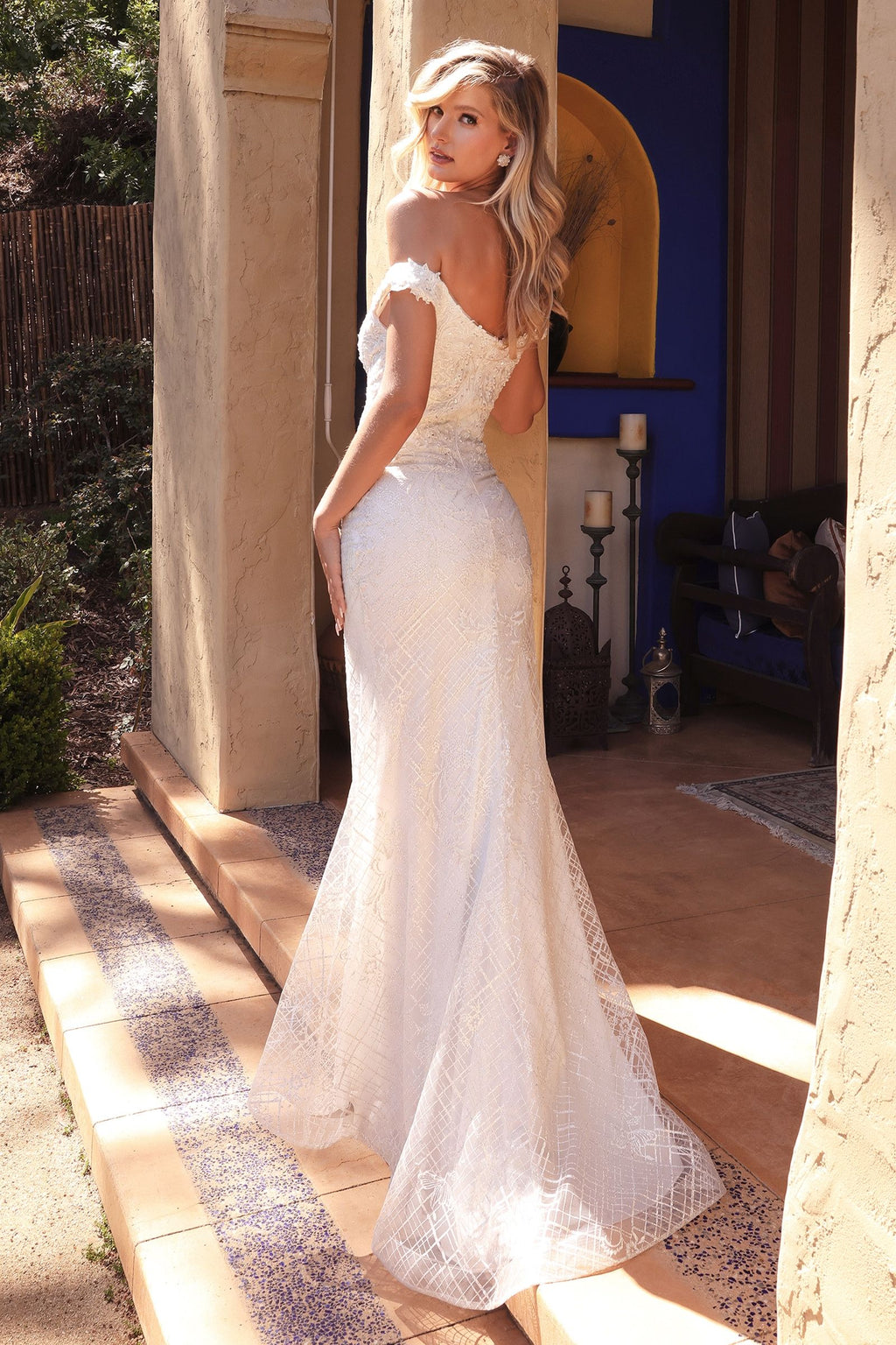 Off-the-shoulder Bridal Gown CDCD929