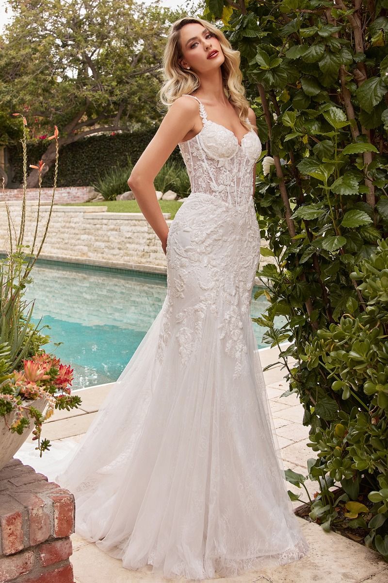 LACE MERMAID WEDDING DRESS CDCDS432W