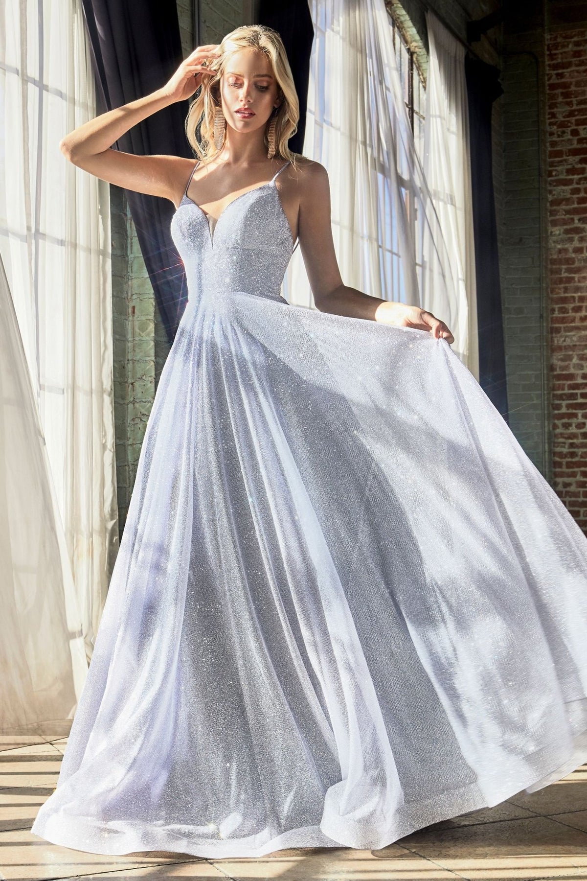 GLITTER A-LINE GOWN CDCD205 - PrimePick