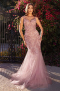 LACE & TULLE MERMAID GOWN CDA1231 - PrimePick