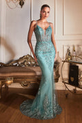GLITTERED MERMAID GOWN CDOC007
