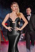 SATIN GOWN WITH EMBELLISHMENT CDY030 - PrimePick
