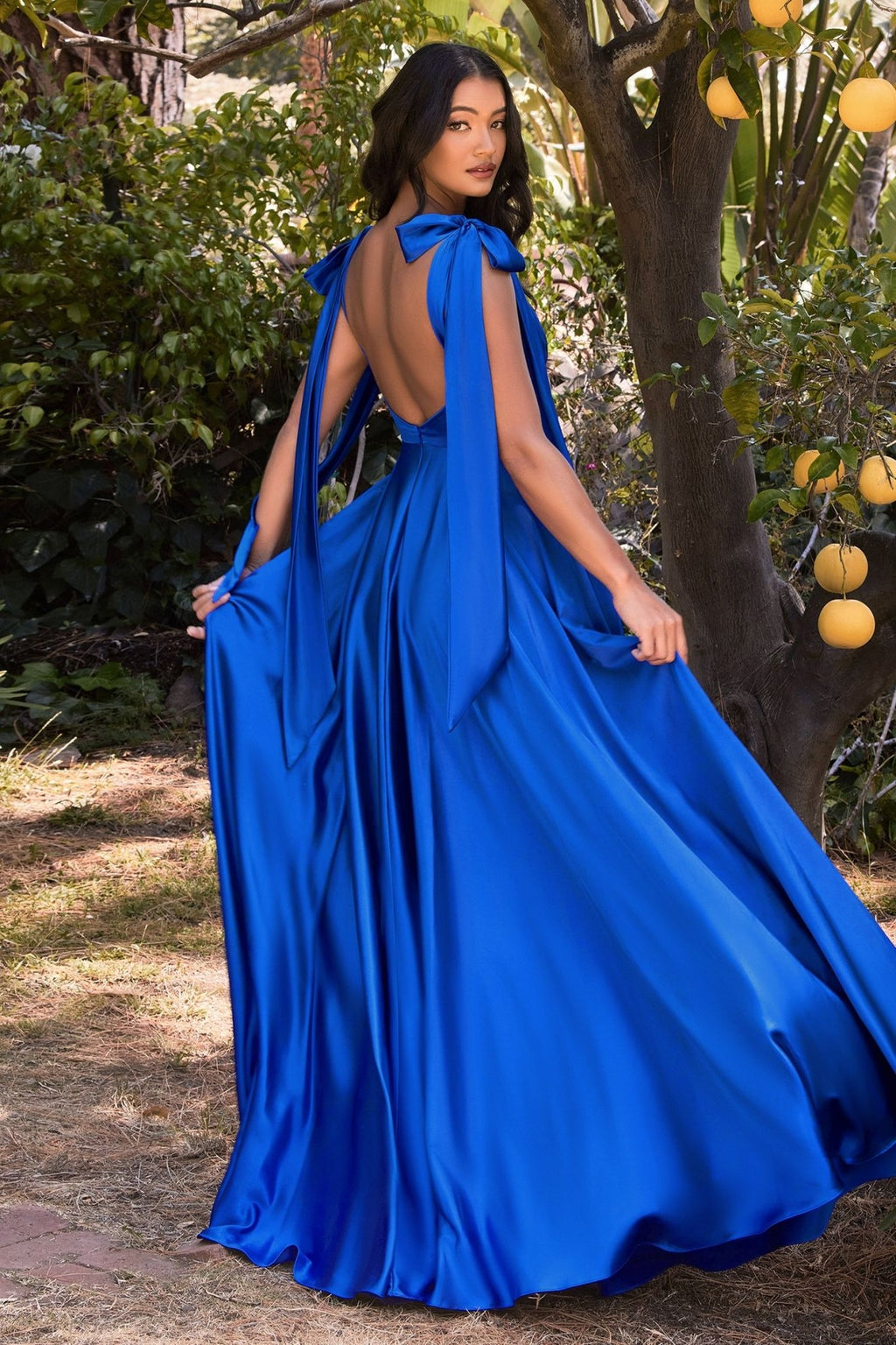 Soft satin A - line CD7490 - PrimePick