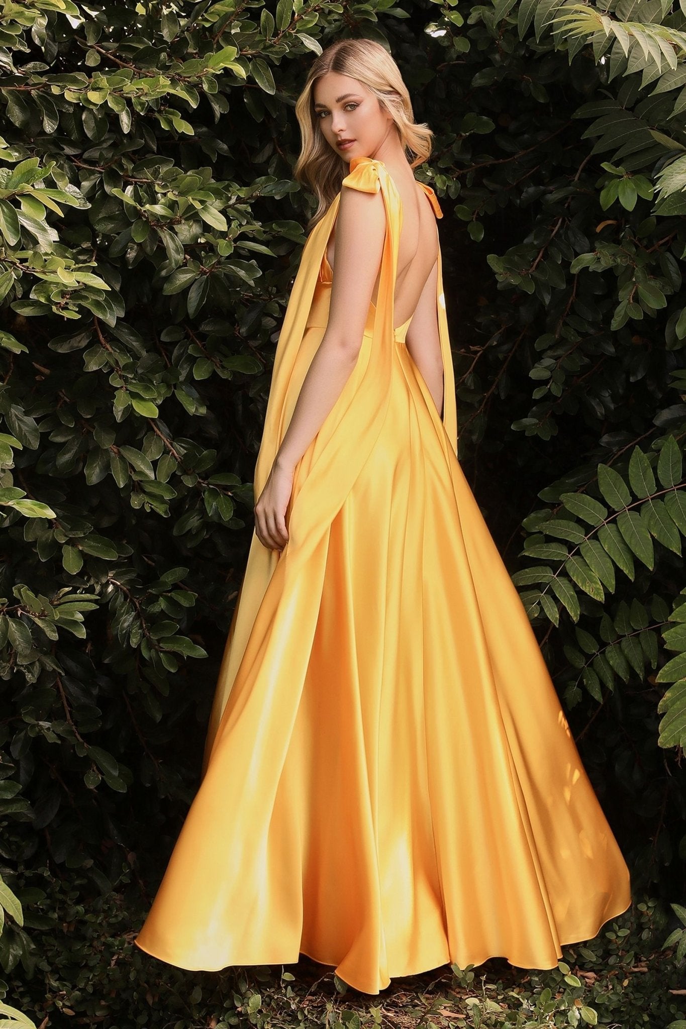 Soft satin A - line CD7490 - PrimePick