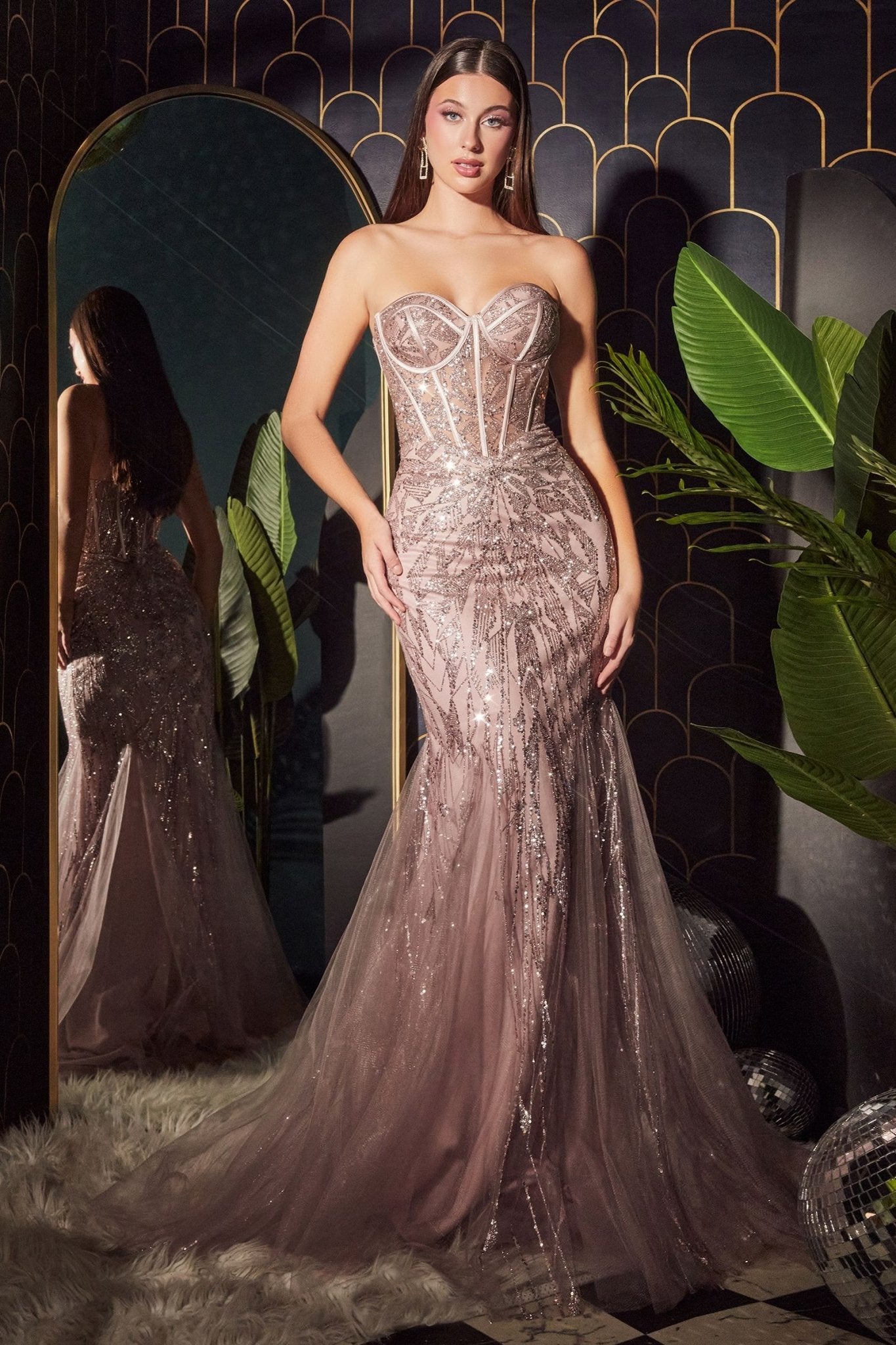 STRAPLESS MERMAID GOWN CDCB116 - PrimePick